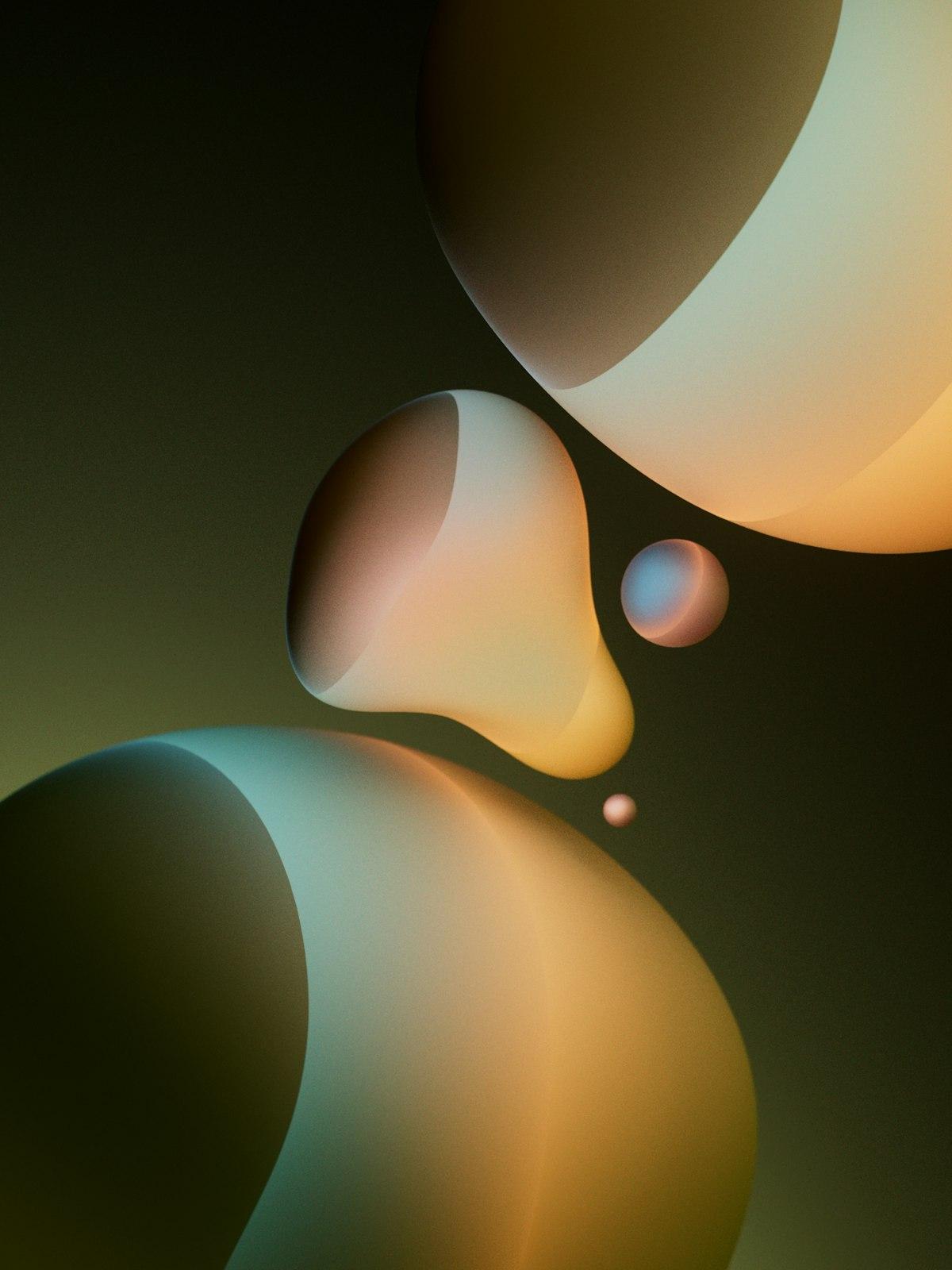 Liquid gradient texture
