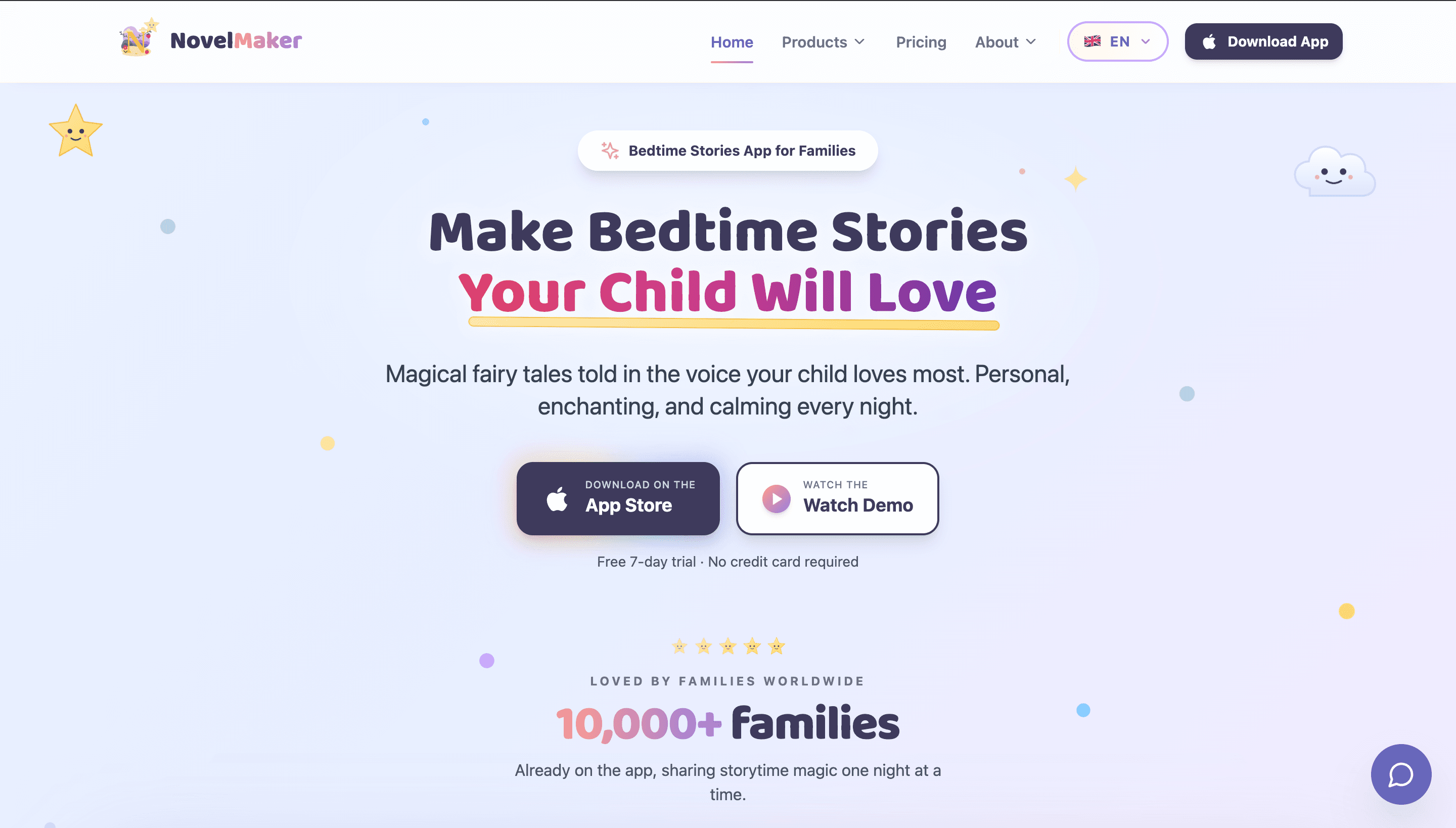 NovelMaker — How a personalized bedtime-story app in a category with no name became something AI assistants can recommend to parents.